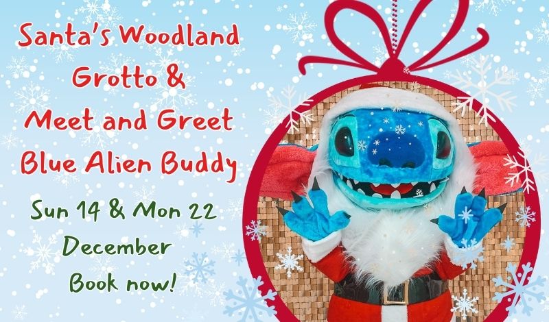 Meet & Greet Blue Alien Buddy - Mon 22 Dec article image